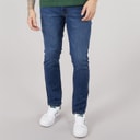 Herre tedder slim jeans Mid Blue Wash