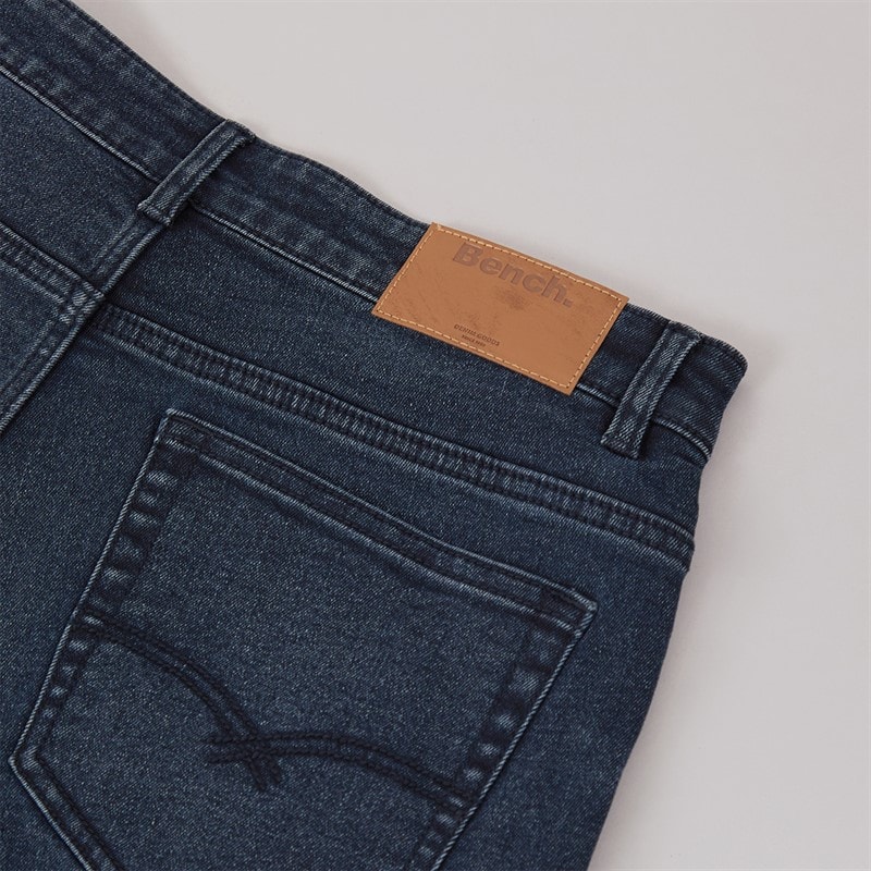 Herre sivada skinny jeans Dark Indigo Wash - Billede 3