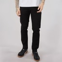 Herre tedder slim jeans Sort