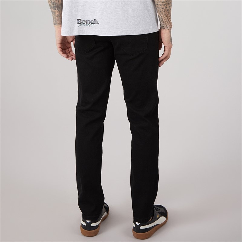 Herre tedder slim jeans Sort - Billede 2