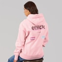 Dame fessa oversized hættetrøje med grafisk print Fairytale Pink