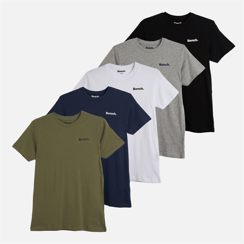 Drenge Oliver fempak t-shirts Assorted - Billede 1