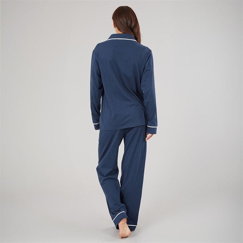 Dame angelika pyjamas Navy - Billede 2