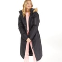 Dame skylar parka jakke Sort