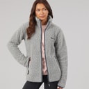 Dame edition sherpa fleecejakke Grå