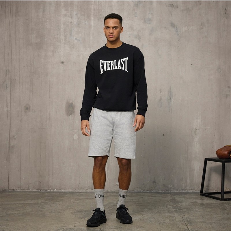 Herre ikonisk maksimeret sweatshirt Sort - Billede 4