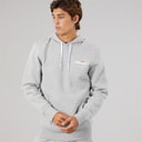 Herre giffone hættetrøje Light Grey Marl