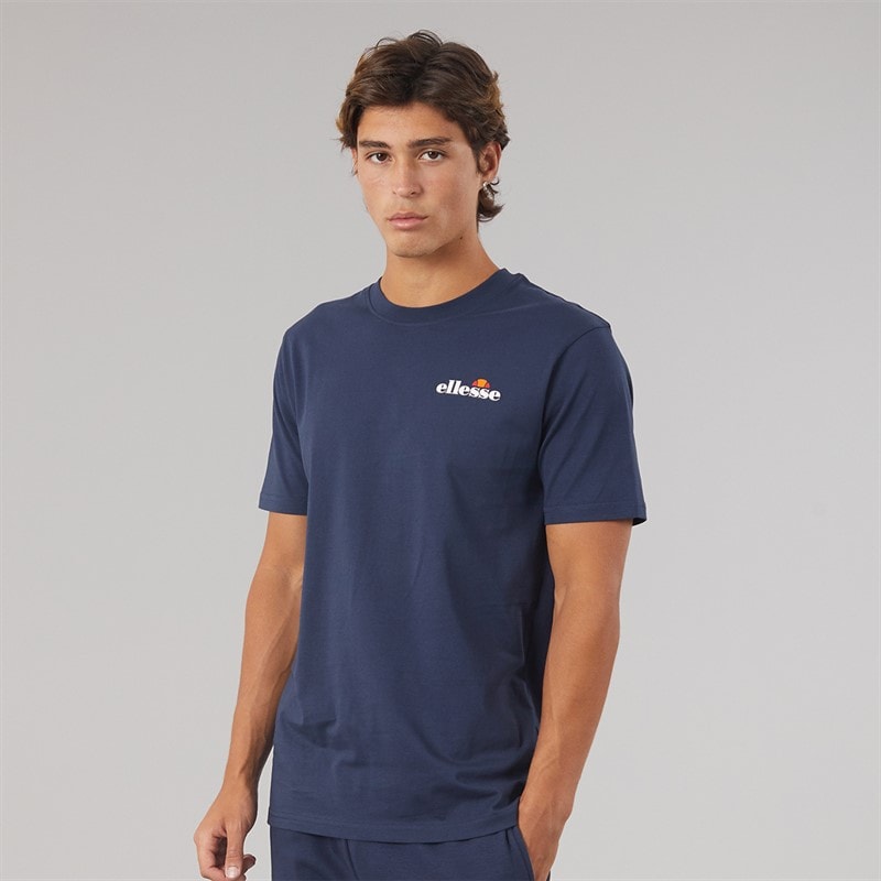 Herre Georgio ryglogo t-shirt Marineblå - Billede 2