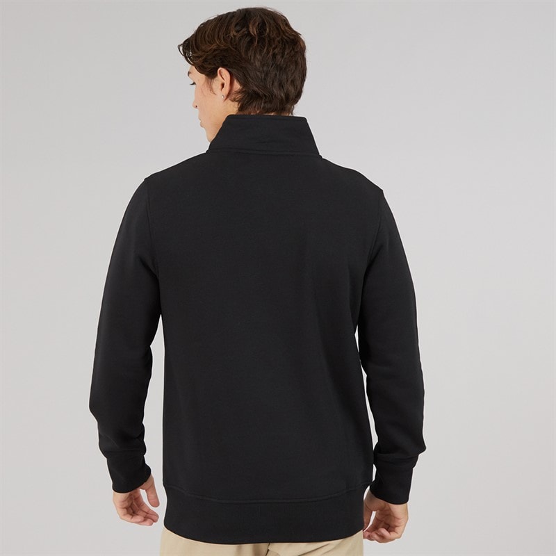 Herre benevento 1/4 zip sweatshirt Sort - Billede 2