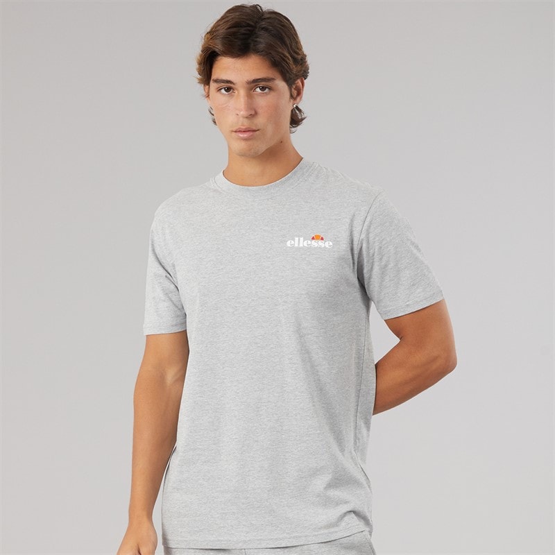 Herre Georgio ryglogo t-shirt Grey Marl - Billede 2