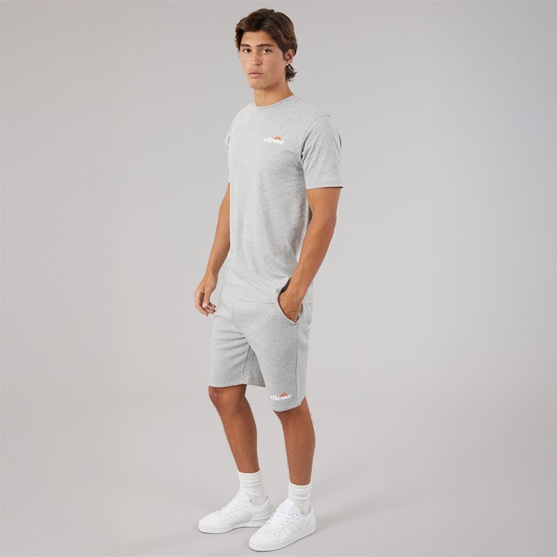 Herre Georgio ryglogo t-shirt Grey Marl - Billede 4