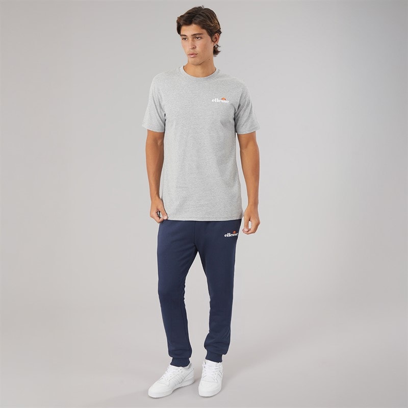Herre malbory 2 t-shirt med venstre brystprint Grey Marl - Billede 4