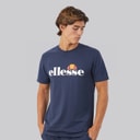 Herre prado 2 large logo t-shirt Marineblå