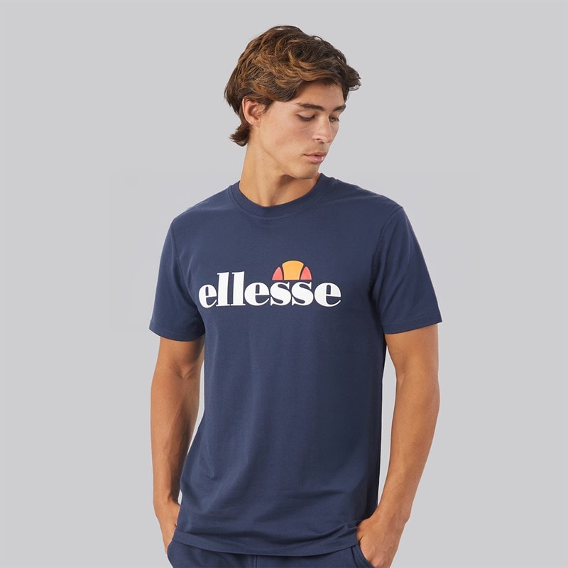 Herre prado 2 large logo t-shirt Marineblå - Billede 1
