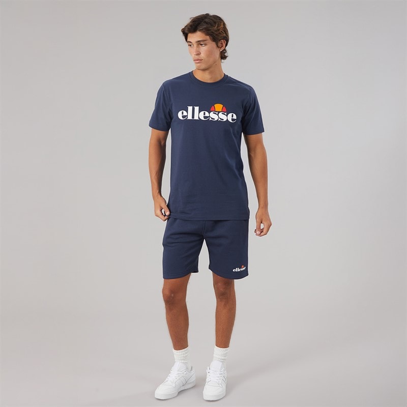 Herre prado 2 large logo t-shirt Marineblå - Billede 3