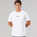 Herre ollio 2 central logo t-shirt Hvid