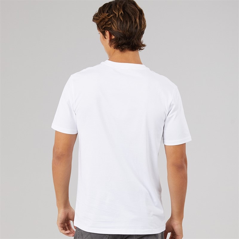 Herre ollio 2 central logo t-shirt Hvid - Billede 2