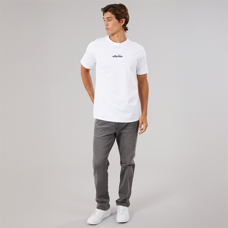 Herre ollio 2 central logo t-shirt Hvid - Billede 3