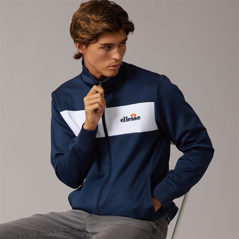 Herre tacha track top Marineblå - Billede 1