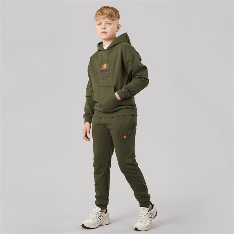 Junior Drenge Joel logo træningsdragt Khaki - Billede 4