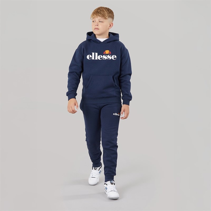 Junior Drenge link logo træningsdragt Navy - Billede 3