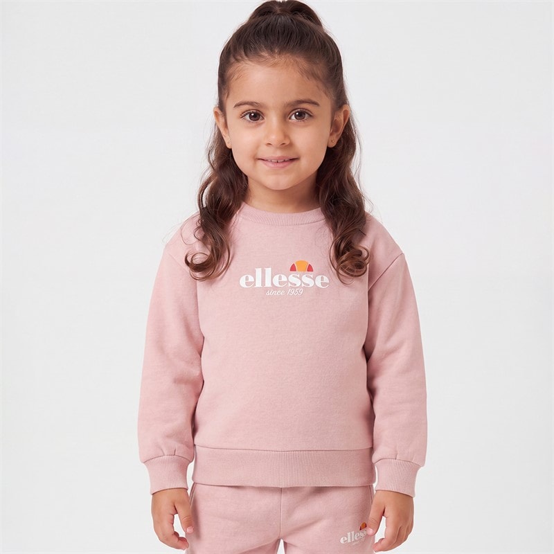 Piger paige sweatshirt og joggingbukser Pink - Billede 2