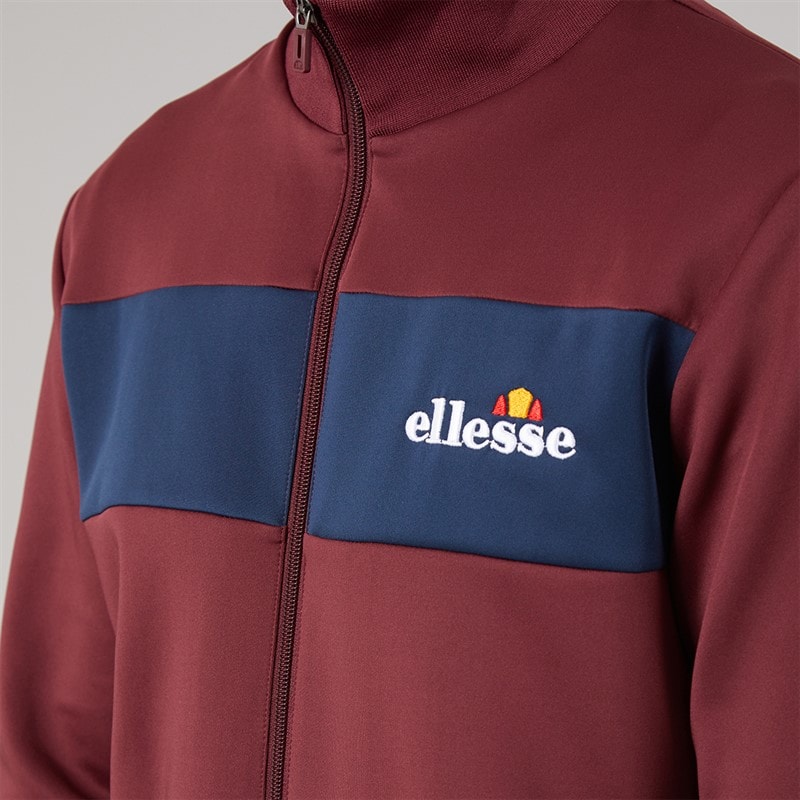 Herre tacha track top Bordeaux - Billede 3