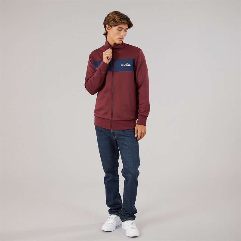 Herre tacha track top Bordeaux - Billede 4