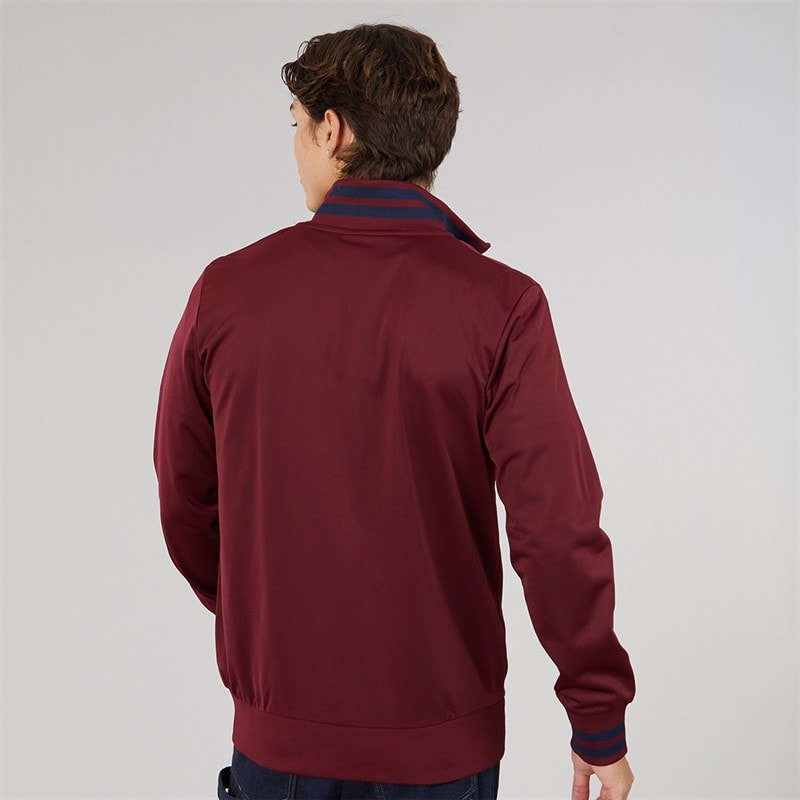 Herre lochi trackjakke Bordeaux - Billede 2