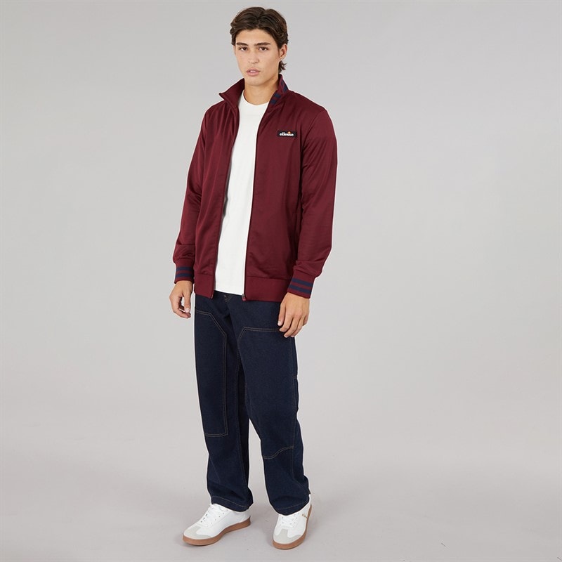 Herre lochi trackjakke Bordeaux - Billede 3