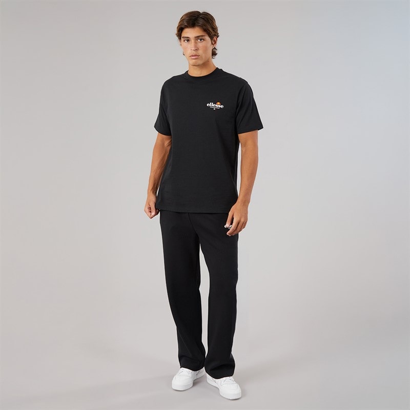 Herre lyon afslappet pasform t-shirt med ryglogo Sort - Billede 3