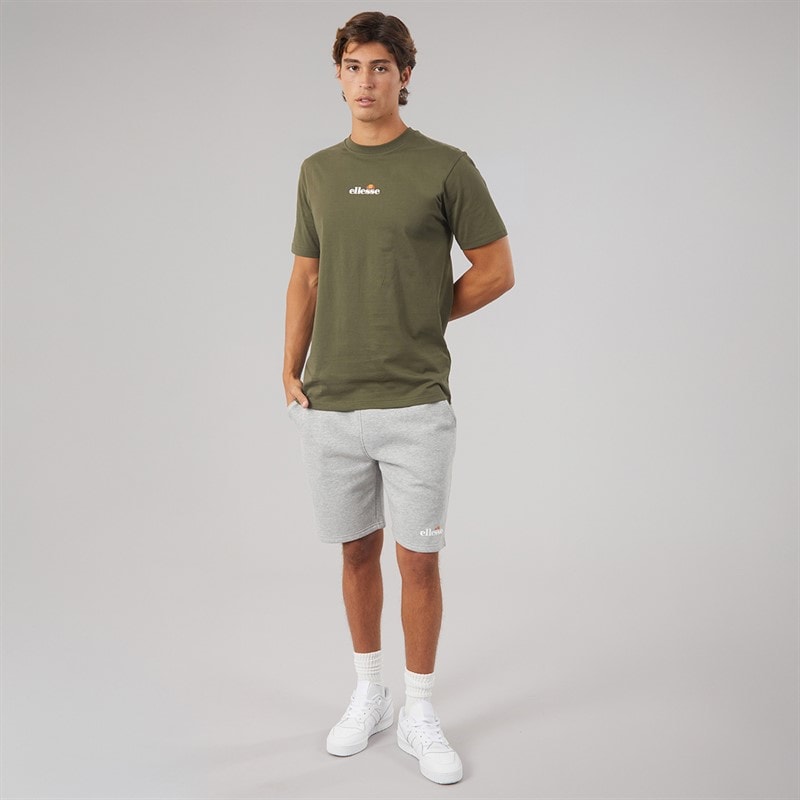 Herre ollio 2 central logo t-shirt Khaki - Billede 4