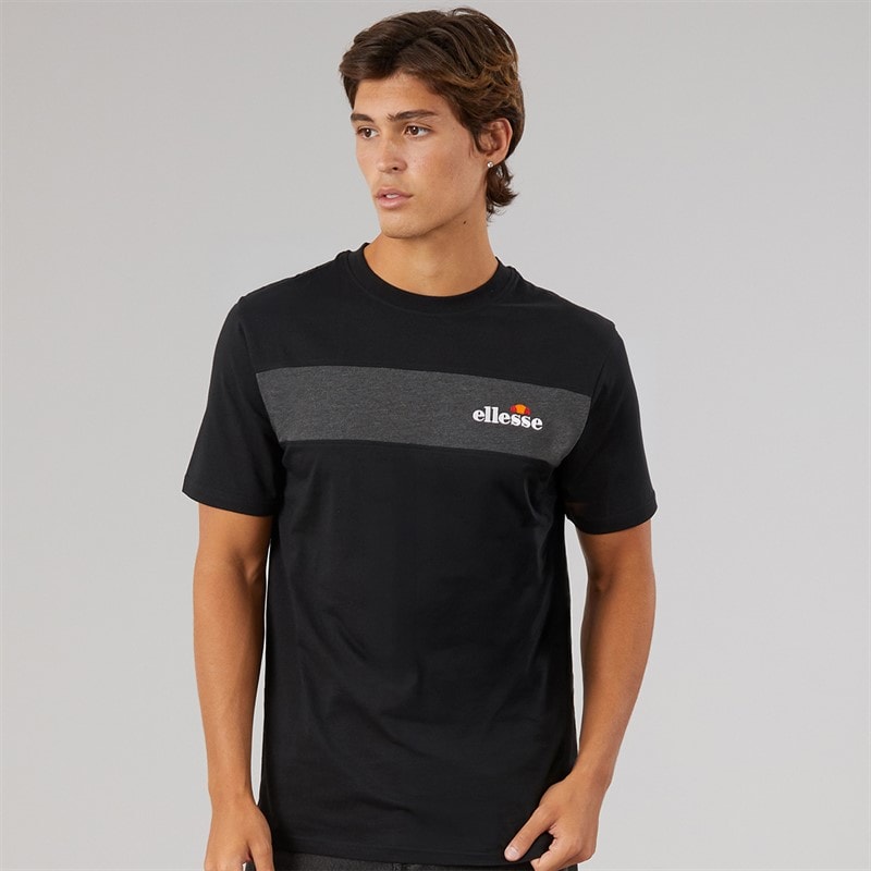 Ellesse Herre moulton panel t-shirt - Sort