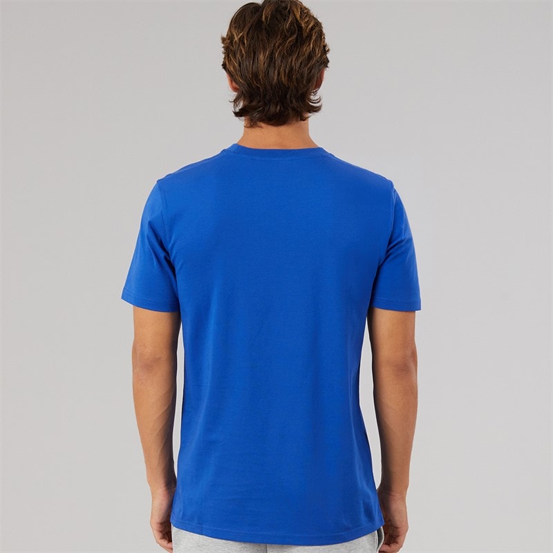 Herre prado 2 large logo t-shirt Cobalt - Billede 2