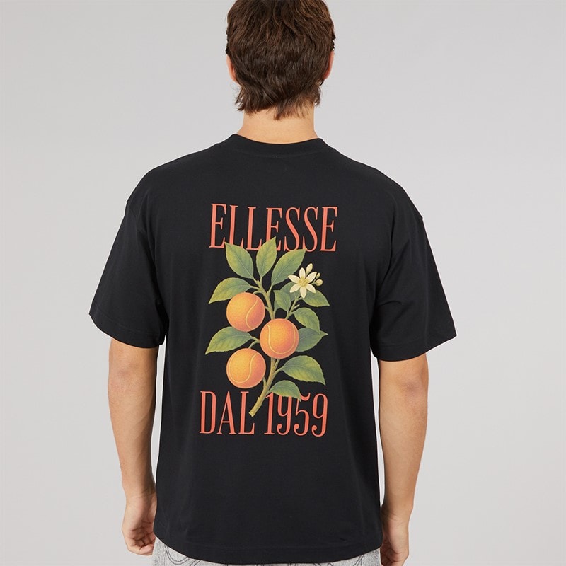 Herre 1959 back grafisk t-shirt Sort - Billede 3