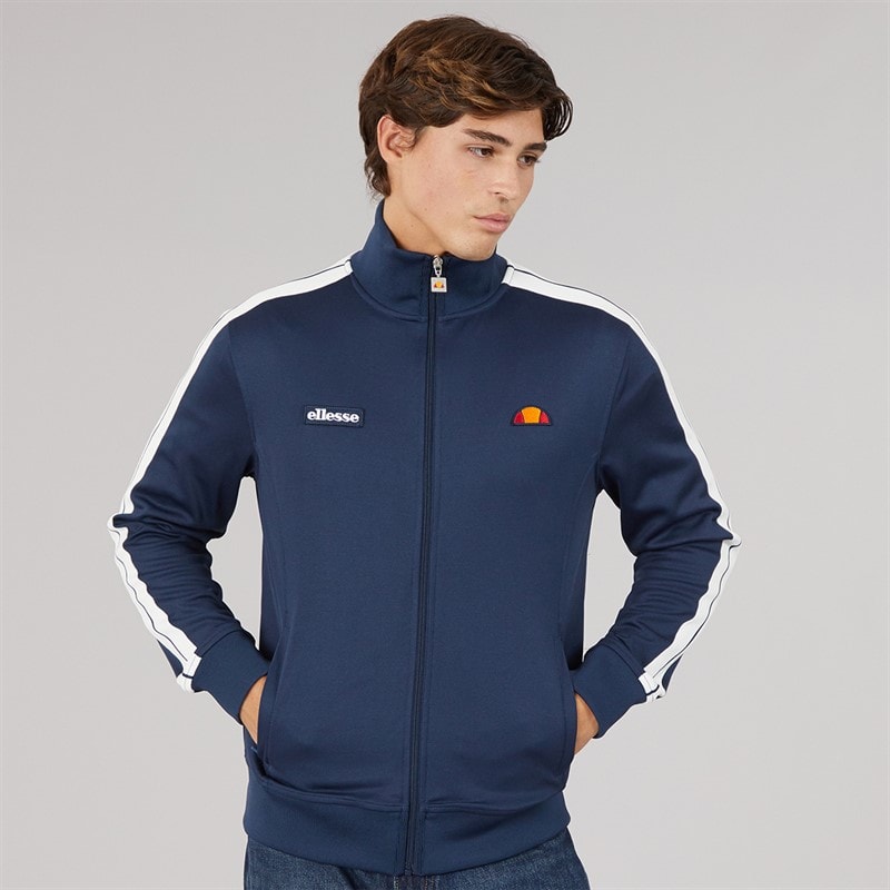 Ellesse Herre giando fuld lynlås træningsjakke - Navy