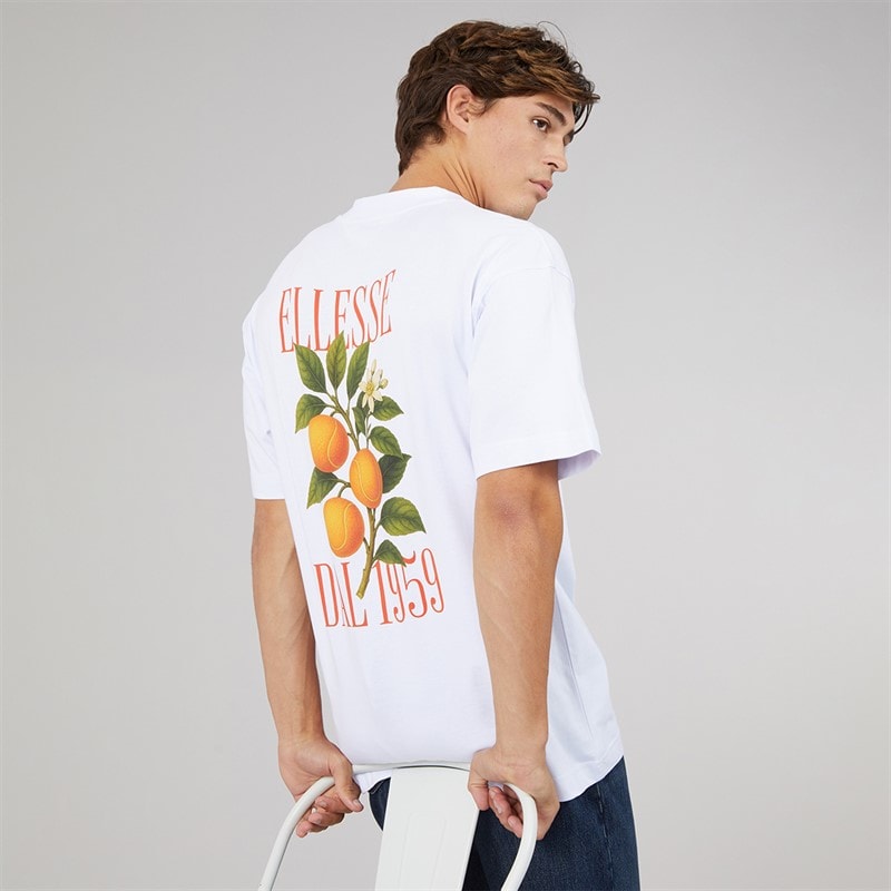 Herre 1959 back grafisk t-shirt Hvid - Billede 1