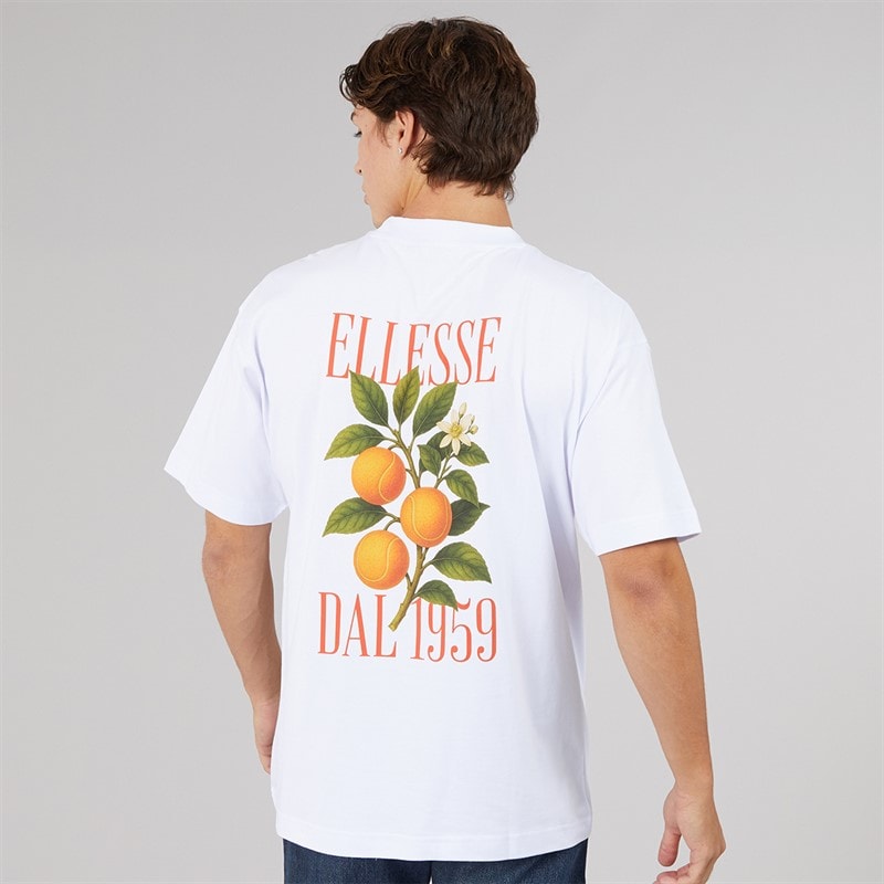 Herre 1959 back grafisk t-shirt Hvid - Billede 3
