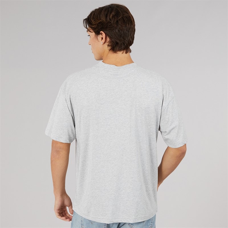 Herre suisio t-shirt Lysegrå Marl - Billede 2