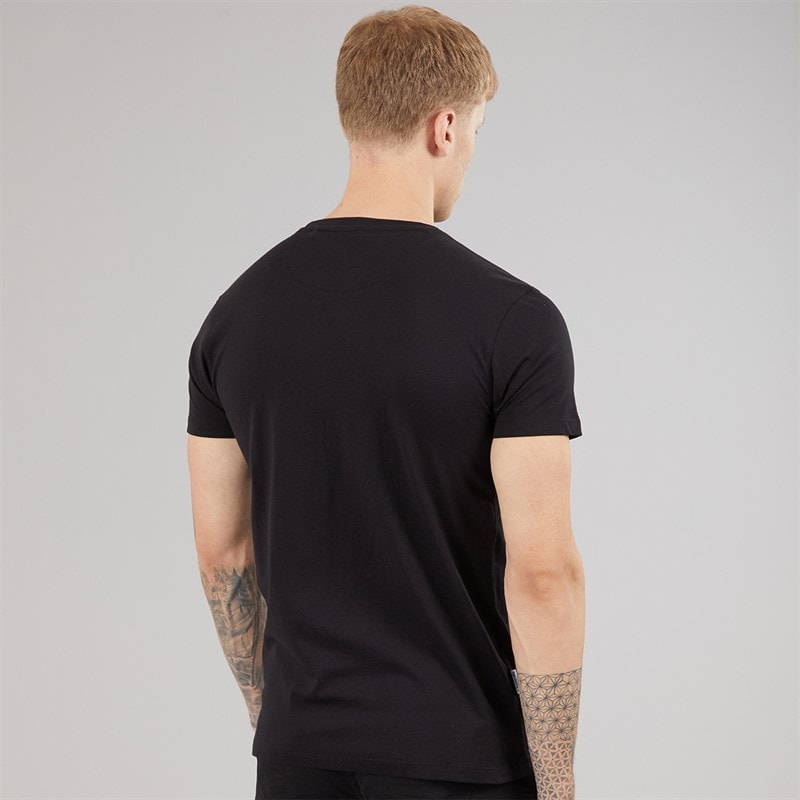 Herre target box t-shirt Sort - Billede 2