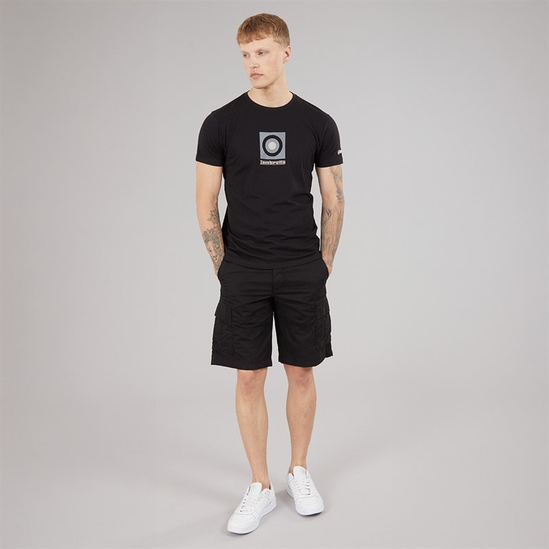 Herre target box t-shirt Sort - Billede 4