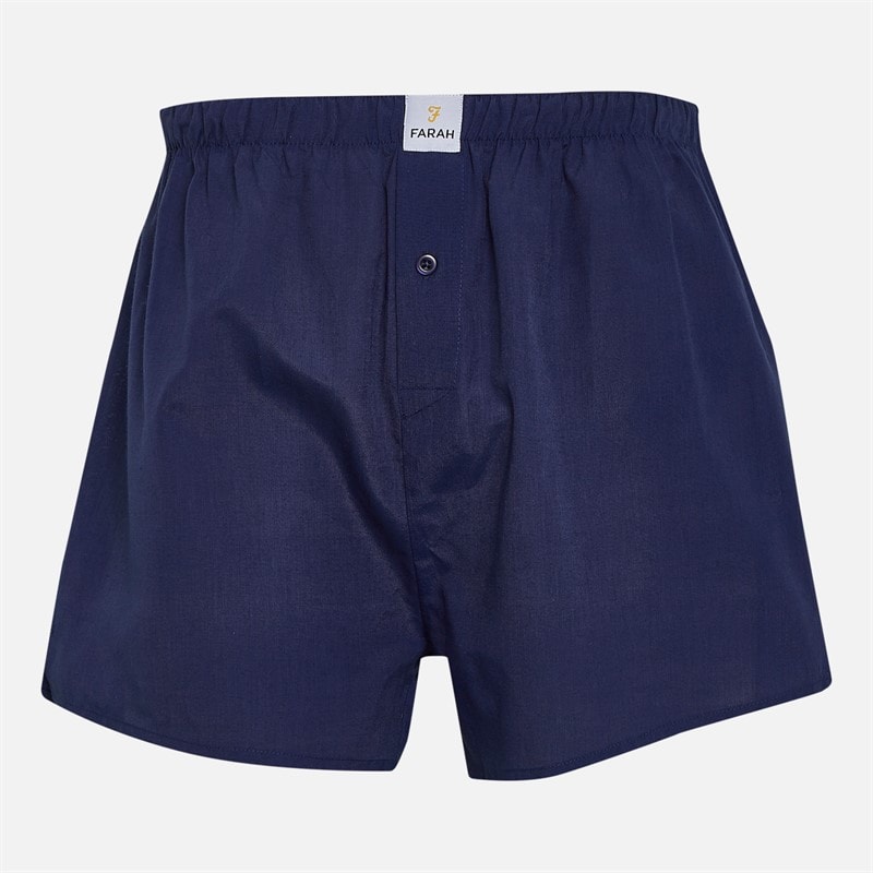 Herre minet trepak vævede boxershorts Navy Blue Check/Marineblå/Navy Blue Check - Billede 4