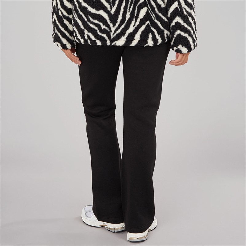 Dame kick flare joggers Sort - Billede 2