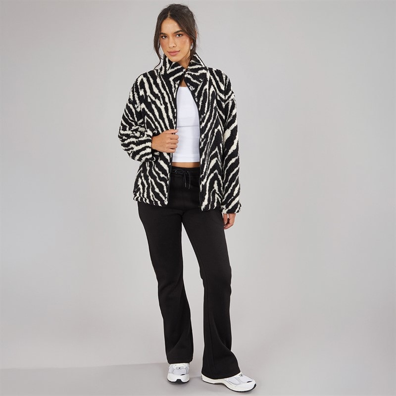 Dame kick flare joggers Sort - Billede 4