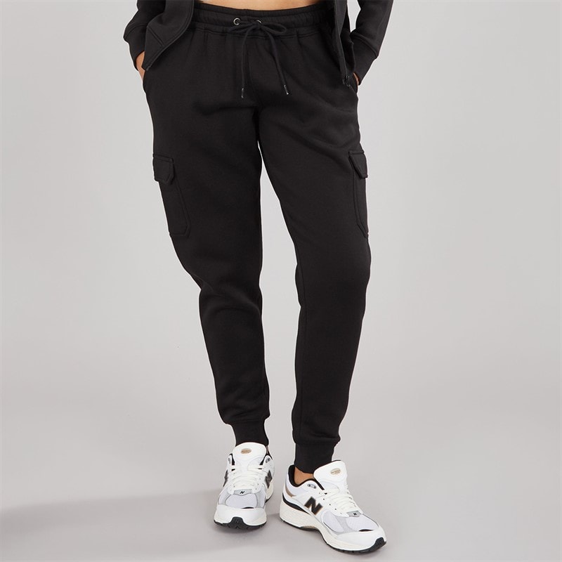 Dame cargo joggebukser Sort - Billede 1