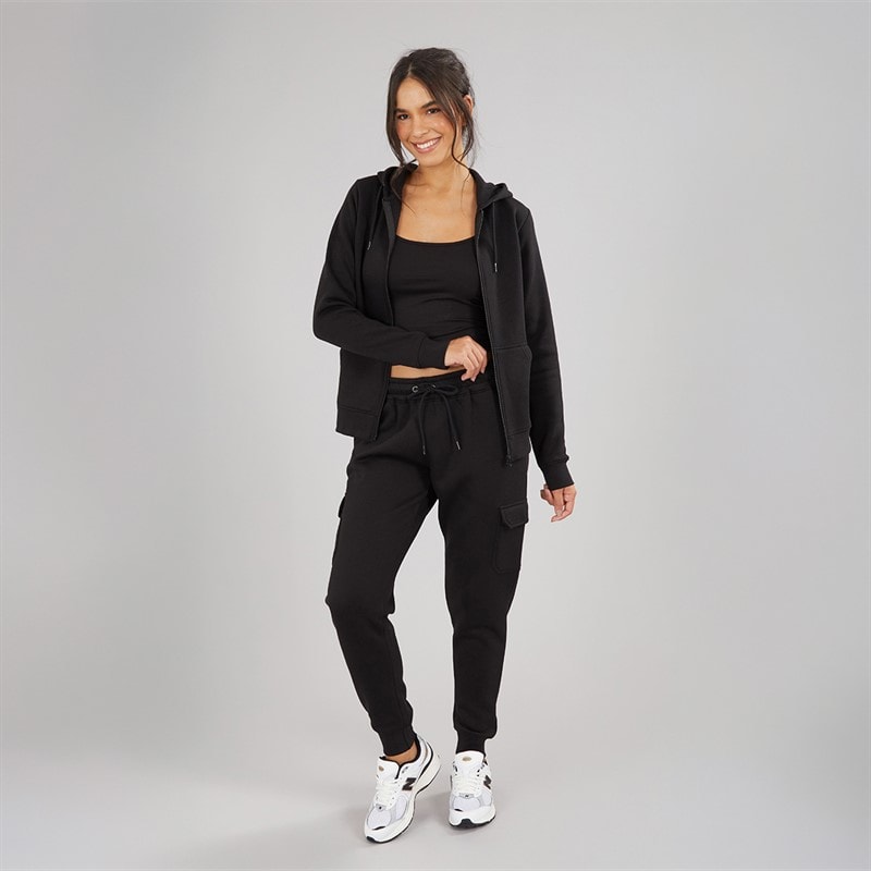 Dame cargo joggebukser Sort - Billede 4