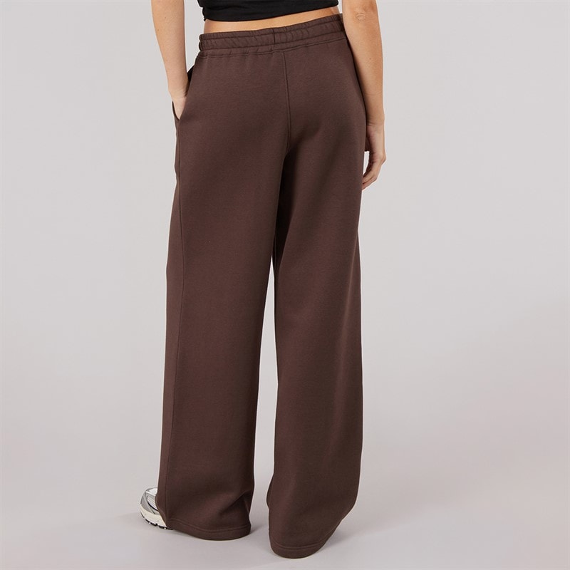 Dame joggers med åben kant Chocolate - Billede 2