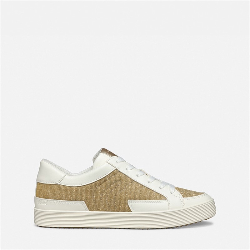 Dame Blomiee metallic træningssko Light Gold/Off White - Billede 1