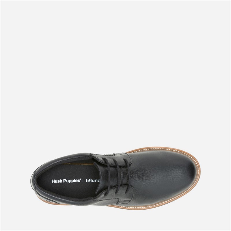 Herre jenson oxford sko Bold Black Leather - Billede 4