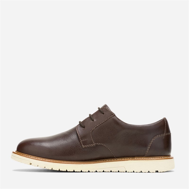 Herre jenson oxford sko Dark Brown Leather - Billede 5